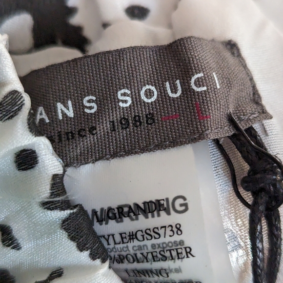 New Sans Souci Floral Burnout Skirt - Picture 8 of 8